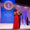 President Barack Obama and First Lady Michelle Obama dance at the Commander in Chief Ball at the Walter E. Washington Convention Center in Washington, D.C., January 21, 2013. The President and First Lady danced to 